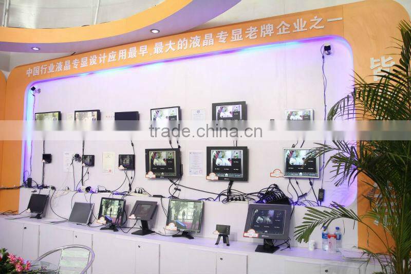 19" rack mount lcd industrial monitor rack mount lcd monitor with VGA,DVI,HDMI