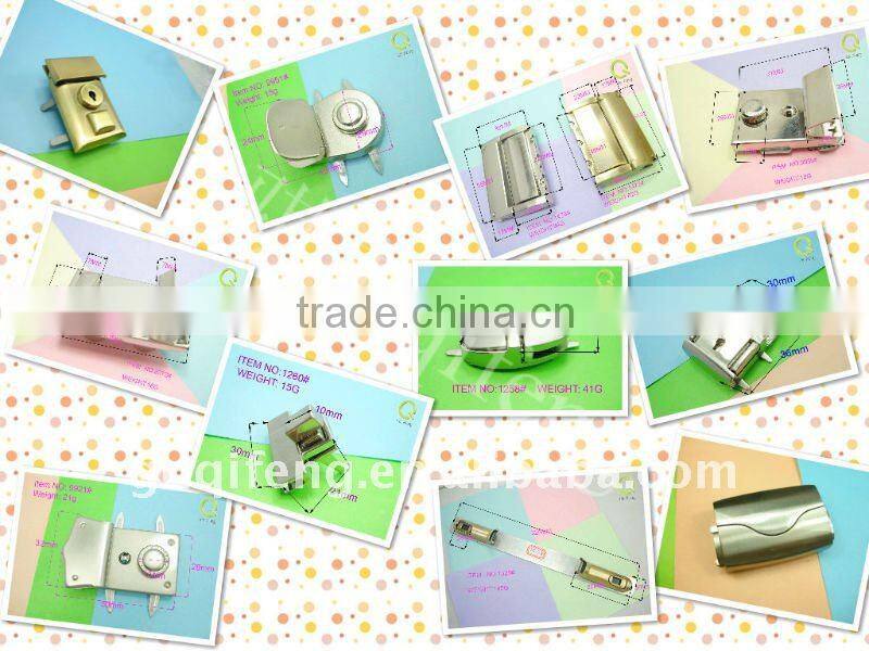 2012 qifeng fashion small lock for boxes, wallet q-2360
