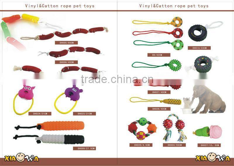 Hot sale ball pet cotton rope toy for dog