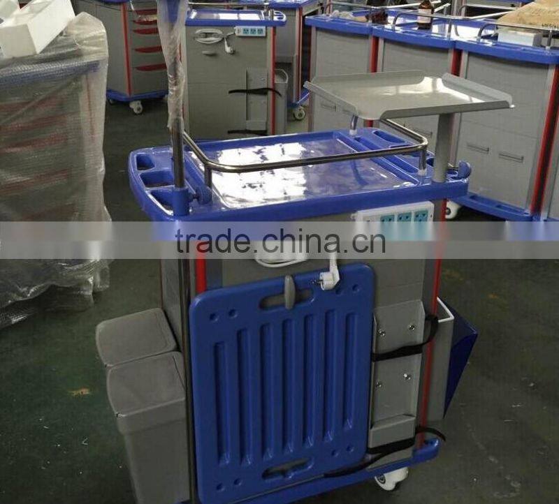 KL-ET760 CE Wholesale Hospital Medication Drug Trolley / Cart for Deliver