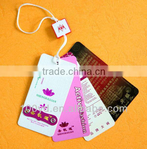 high quality custom metal tag / metal hang tag supplier