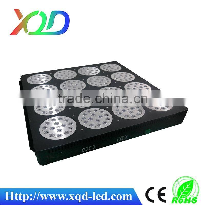 XQD 450W LED Light Full Spectrum LED Grow light Black Panel For Medical herb Veg and Flower stage