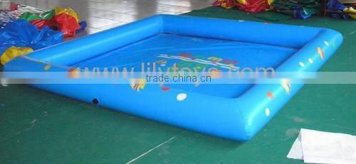 EN14960 0.55mm plato pvc new design inflatable swimming pool for kids