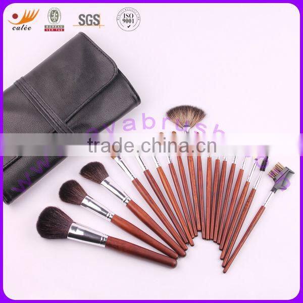 18pcs Makeup Brush Set With Natural and Synthetic Hair