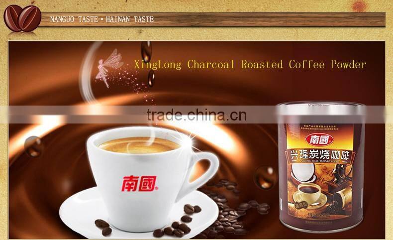 coffee exporter Coffee Powder With Charcoal Roasted Flavor 360g