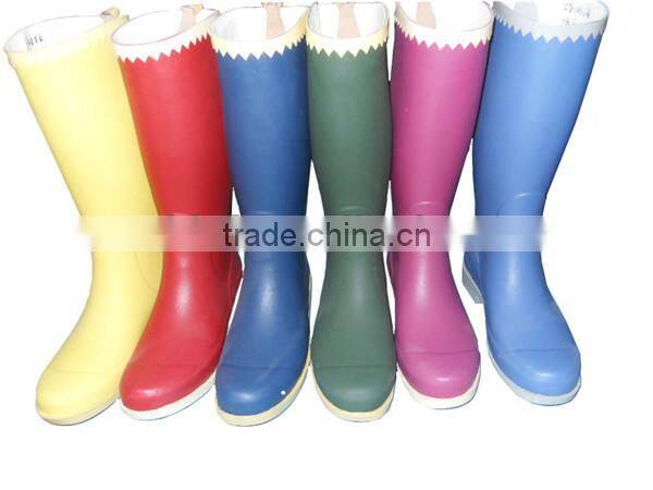 sexy ladies rain boots/rubber boots/rain shoes/galoshes
