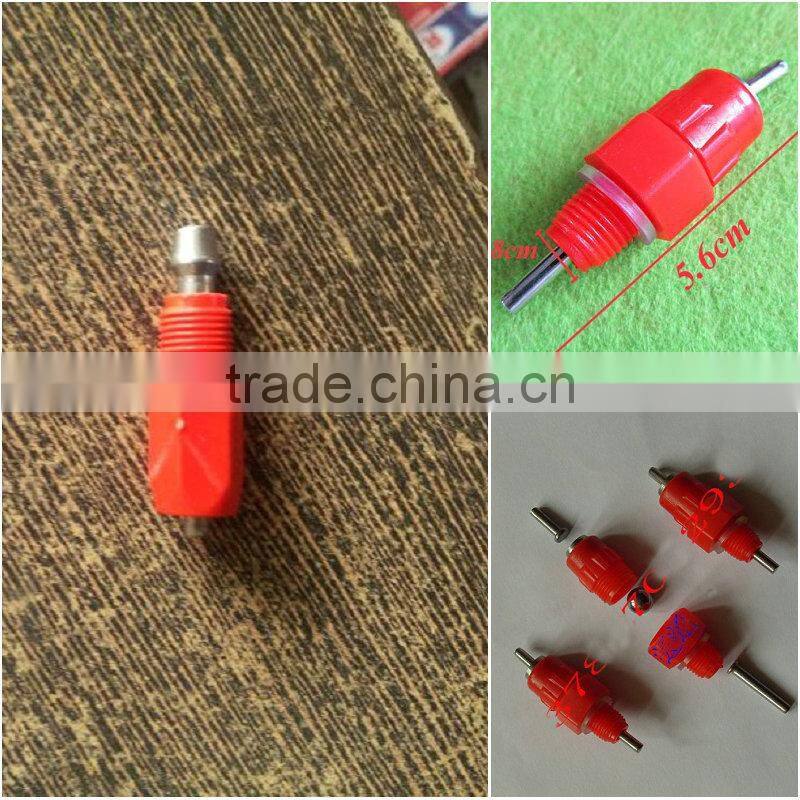most popular high quality stainless steel /plastic chicken /broiler nipple drinker