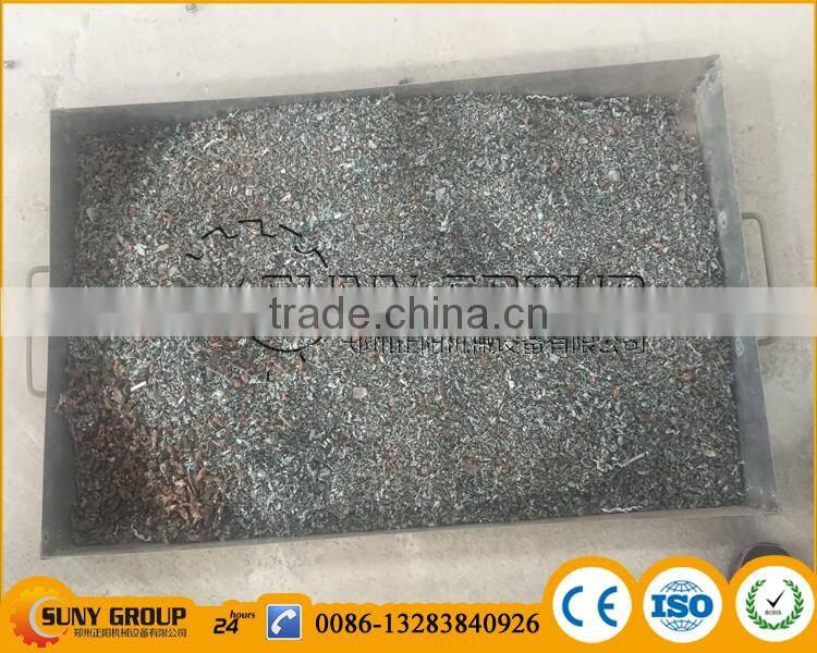 Scrap Waste auto car radiator / heat sink recycling machine for sale