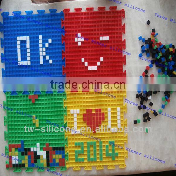 2014 diy puzzle jigsaw children diy puzzle mat