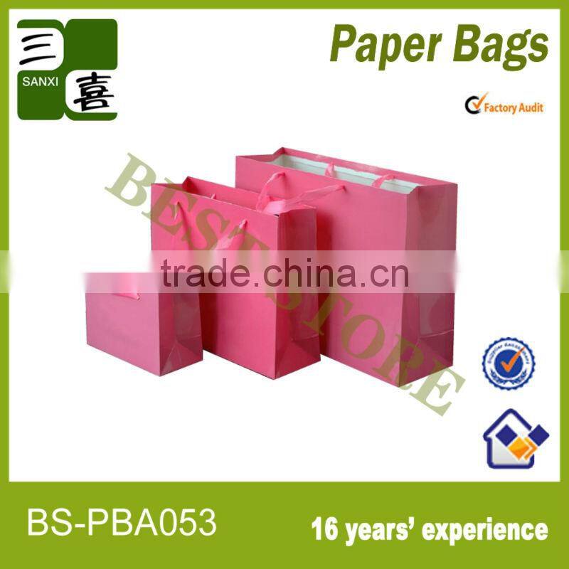 sanxi besting selling packaging paper bag for cosmetic
