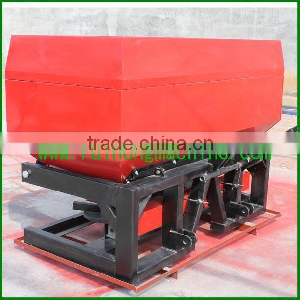 1000L Organic fertilizer spreader with two discs