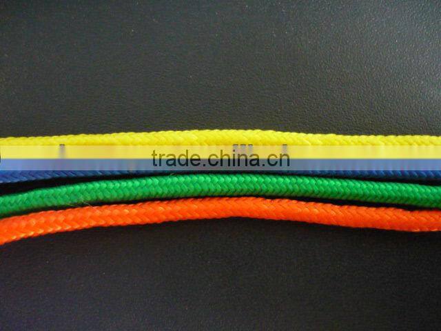 pp multifilament rope with black color