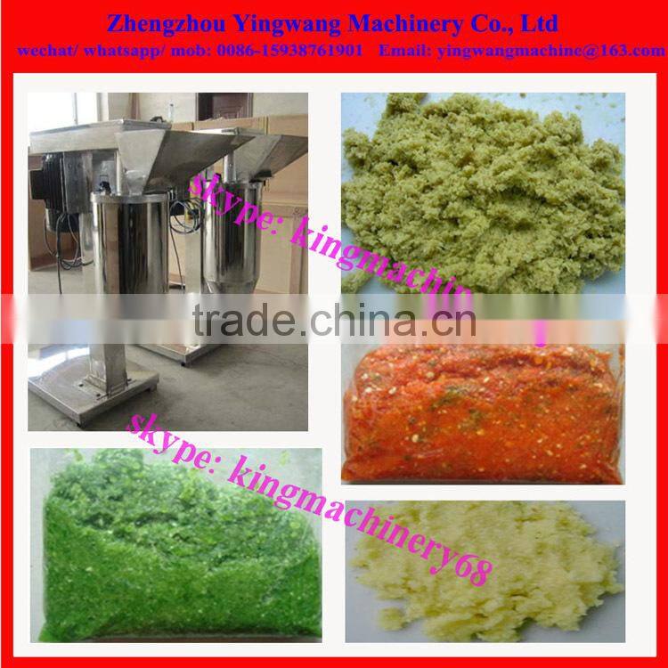 vegetable garlic/ ginger/ pepper/ onion mash making machine