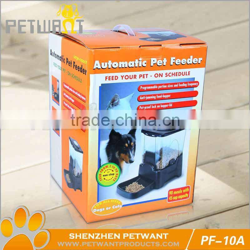 Automatic Puppy Feeder/Automatic Rabbit Feeder/Automatic Record Pet Food Feeder