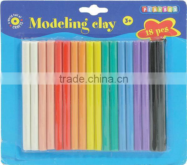 18 pcs modelling clay