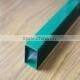 high quality pvc coated steel fence post