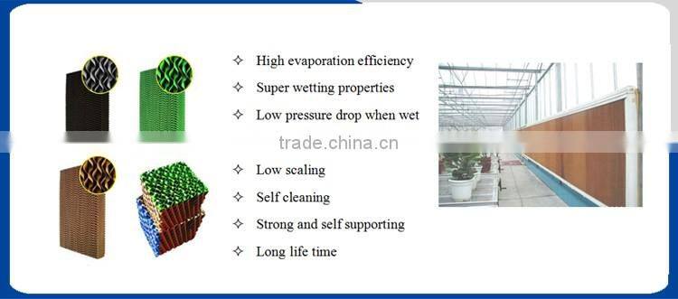 Evaporative cooling pad/wet curtain paper for poultry farm greenhouse