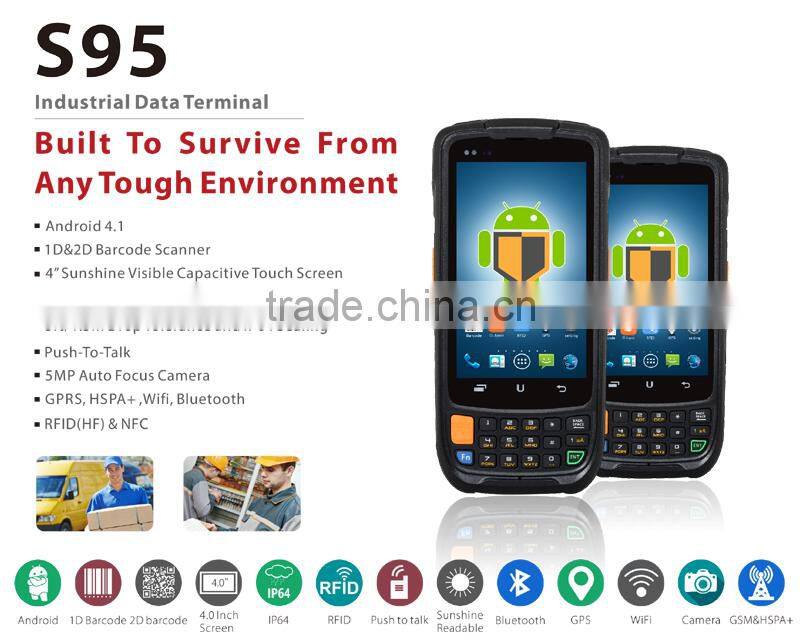 Android Industrial PDA 1D/2D barcode scanner