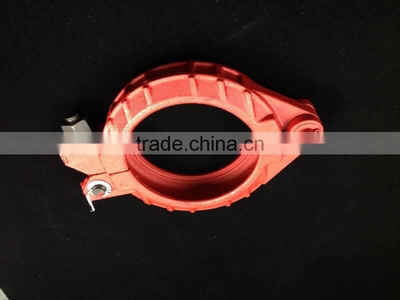 China Manufacturers Pipe Clamp Fittings Galvanized Pipe Clamp Concrete Pump Pipe Clamp