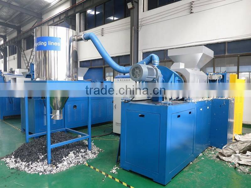 newest plastic granule recycler/waste plastic granule recycling line/plastic granule recycler machine