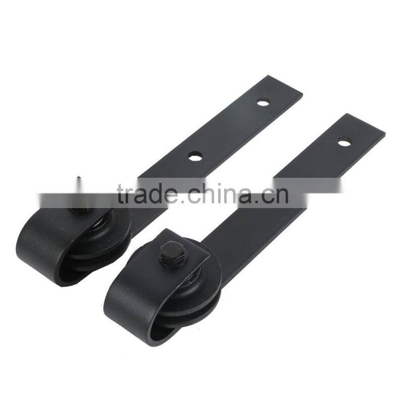 6.6 FT Modern America Style Steel Sliding Barn Wood Door Closet Hardware Track