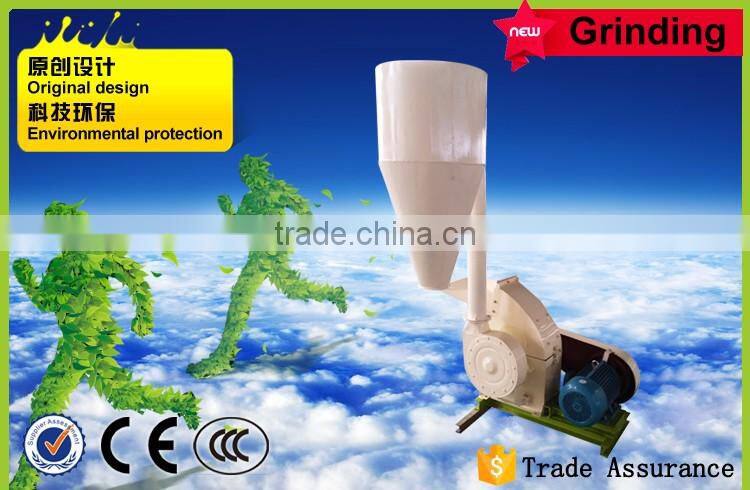 Rice husk hammer mill for sale/straw crusher