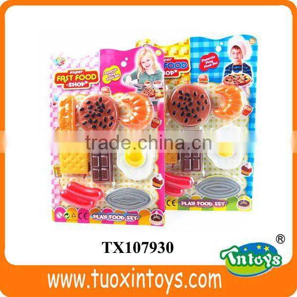 cooking toys, kids cooking set, plastic toy mini food