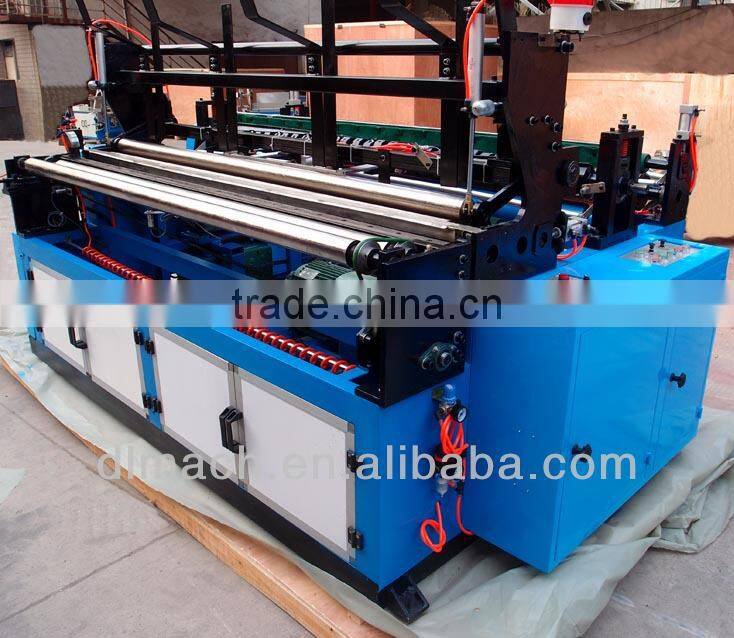 PLC Fully Automatic Embossing & Perforating Small Toilet Paper Making Machine
