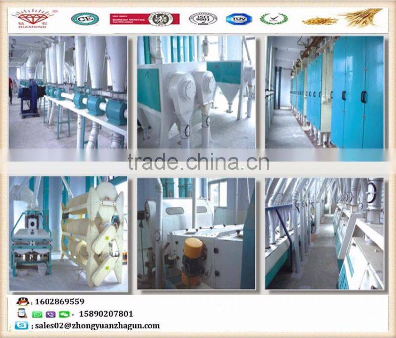Africa popular rice flour grinding machinery at lower price