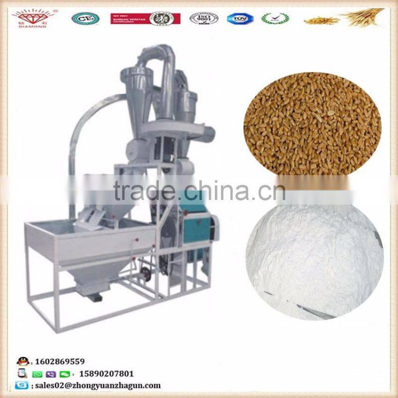 Africa popular rice flour grinding machinery at lower price