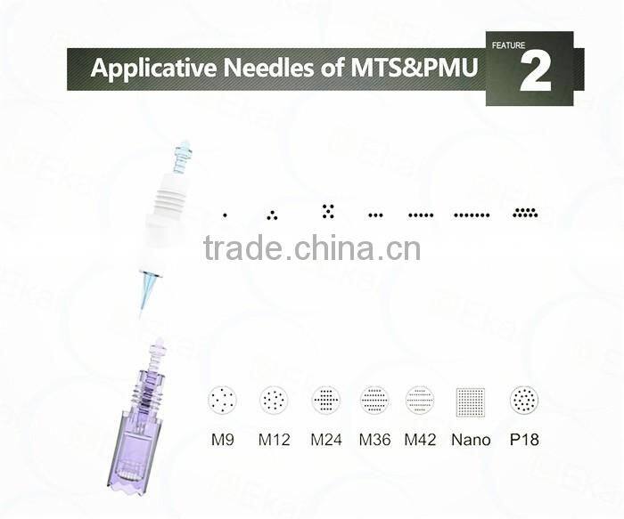 2017 Newest Electric Dermapen micro needles for permanent makeup tattoo machine gun
