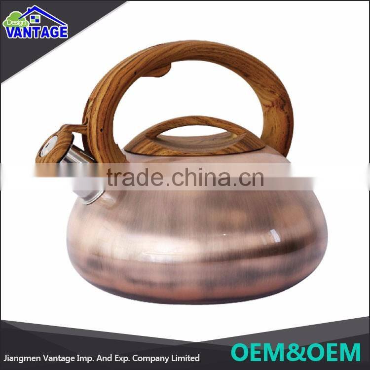Wholesale 2.5L whistling kettle high quality stainless steel kettle