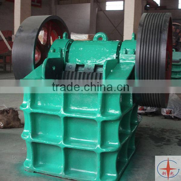 High capacity stone jaw crusher