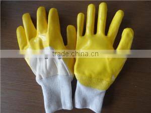 Latex Rubber Coated Palm Working Labor Gloves