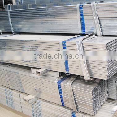 40*60*1.1mm mild pre galvanised rectangular hollow section