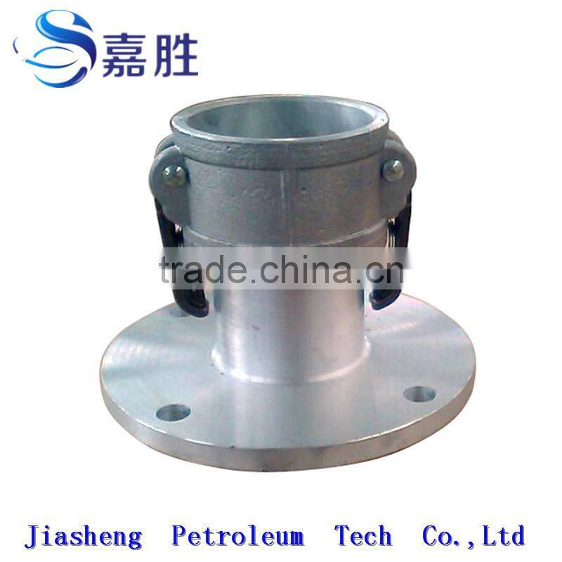 Round Flanged Female Quick Coupling