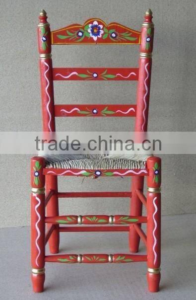 Child small table Solid wood round table