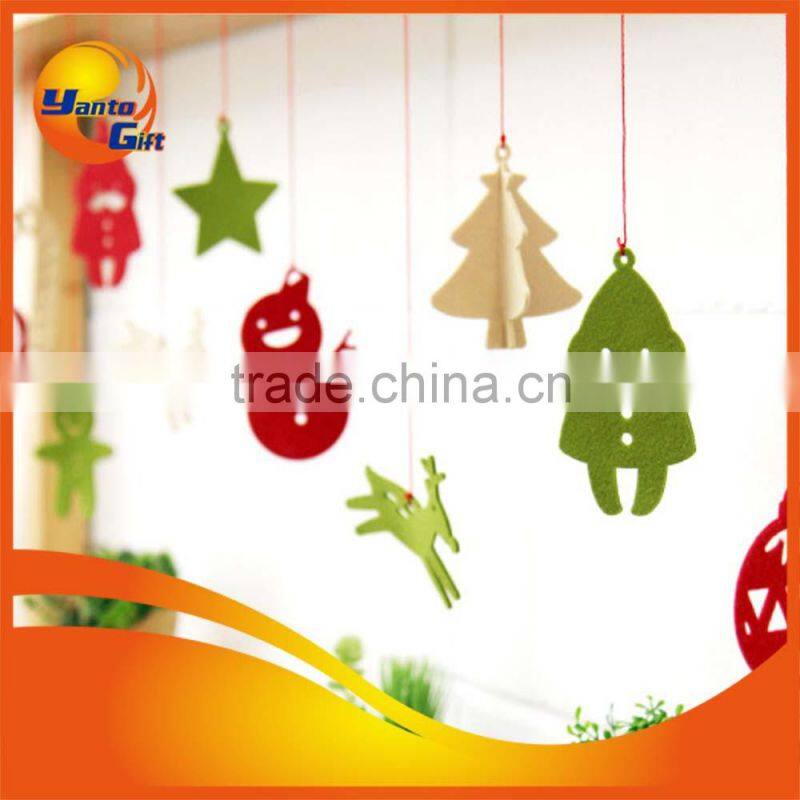 Felt Elk Hanging Ornament