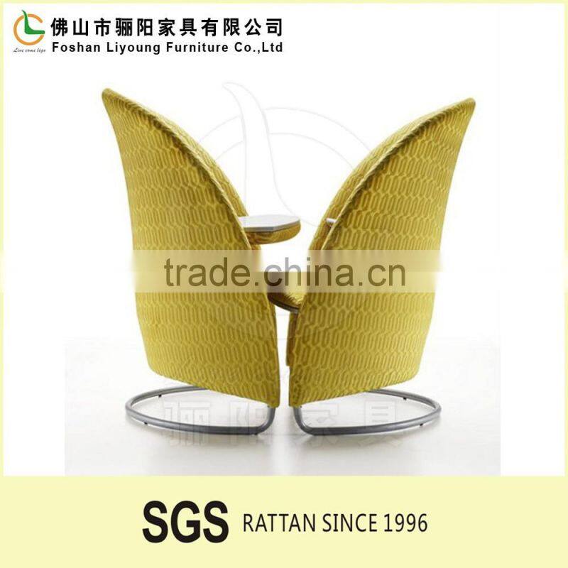 2015 Year Elegant Top Quality Picturesque No Harmful Radiation Contemporary Two Seaters Set,Comfortable Excellent Leather Chair