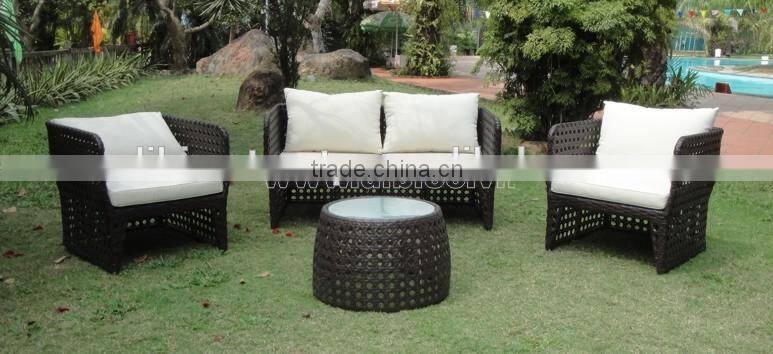 2014 New Design Garden Rattan Sofa Set