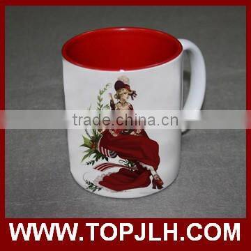 Top selling products 2017 ceramic white clorful starbucks coffee mug