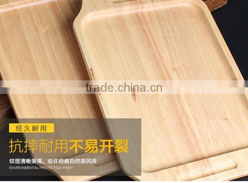 Custom Cute Shape Bamboo Wood Cheese Cutting Board With Handle
