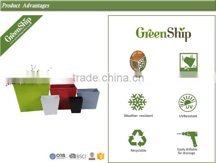 100% Water proof Square flower pot _ Greenship