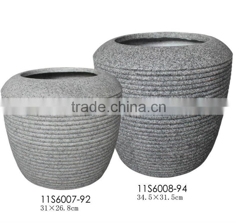 Cheap Sandstone Garden Planters Decorative Pots