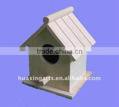 fashion painted handmade wooden birdhouse,wooden craft