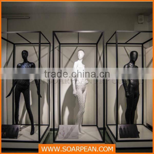 New arrival fiberglass full body wholesale mannequins with leather cover