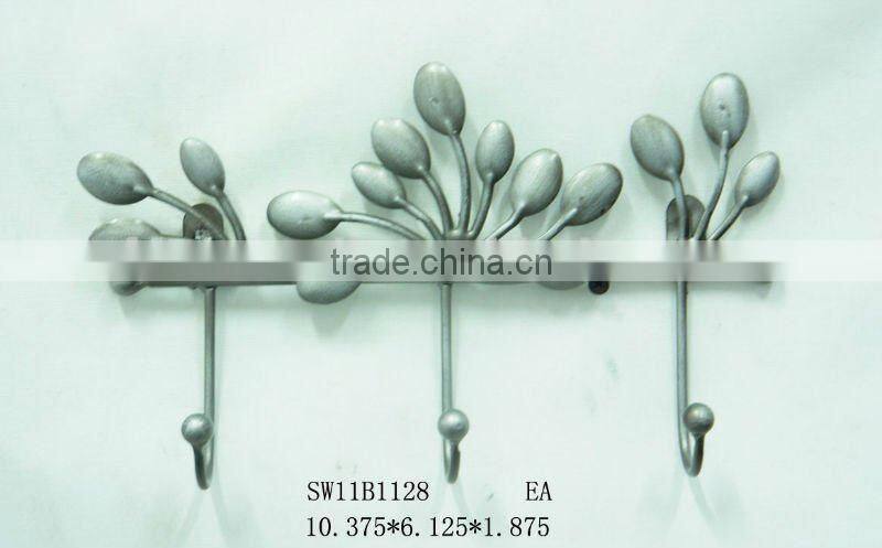 vintage wall shelf hooks