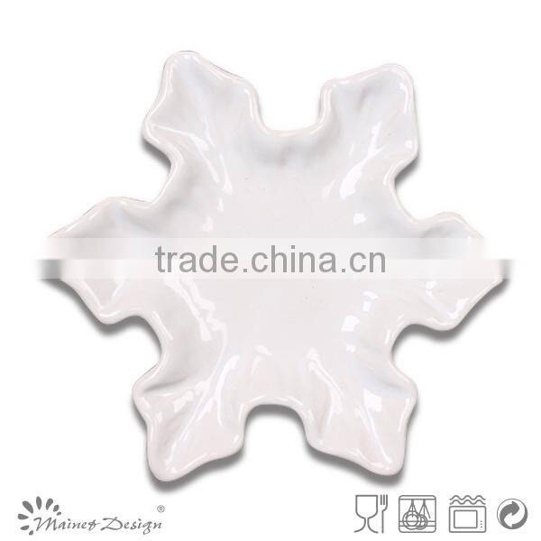 2016 Hot selling dish , irregular shape dish , snack dish