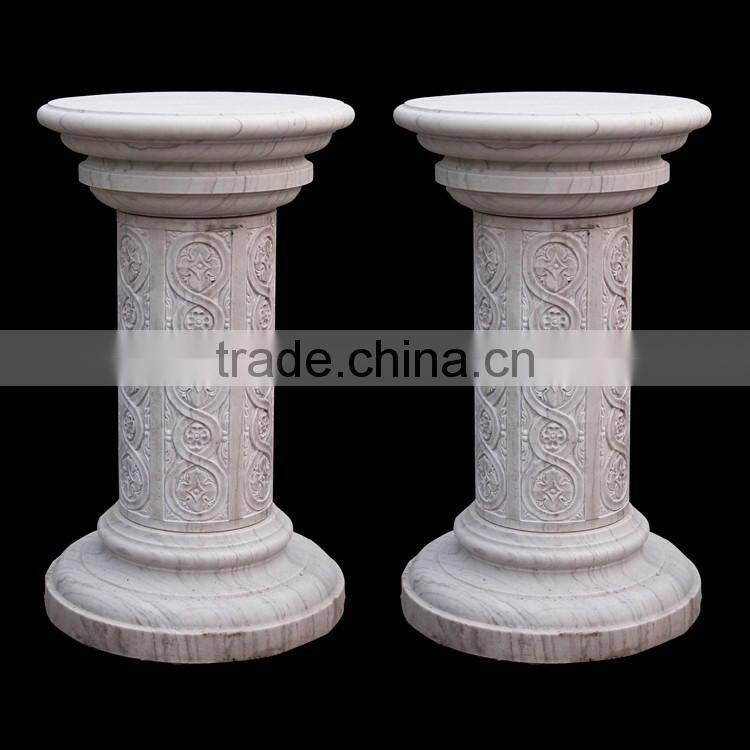 2015 hot sale home decor marble statue pedestal