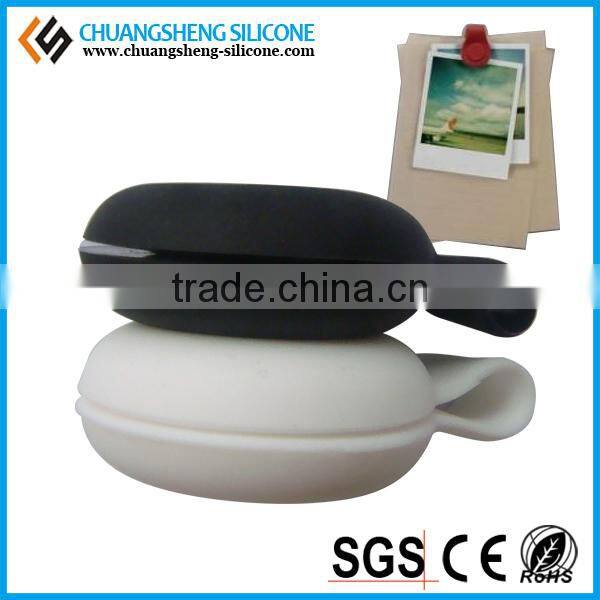 Silicone Magnetic Clips, magnetic badge clip, rubber plastic badge clip